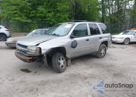2006 Chevrolet Trailblazer Ls from USA, damaged, VIN 1GNDT13S762158576